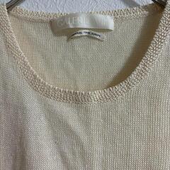 ギャルリーヴィー ベスト レディース ニットベスト リネン 麻の画像