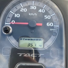HONDA タクト　原付　自賠責付き　の画像