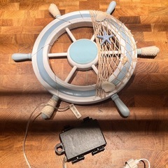 ドウシシャ　LED電池式ライト　ハンギングボード　舵かじの画像
