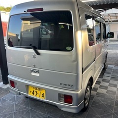 スズキ エブリィバン H19年式 PC  純正 ハーフエアロ ハイルーフ 2WD ATの画像