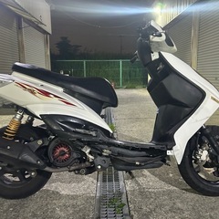 堺市南区発　ヤマハ　シグナスx 2型　台湾モデル　カスタム　バッテリー新品　オイル交換済み　前後タイヤバリ山　実働　格安　配送可の画像