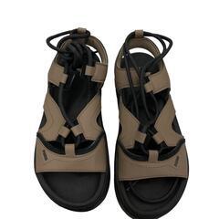 186000 PUMA プーマ 美品　PUMA×SNIDEL　サンダル　Mayze Sandal Laces Wns 25 モカ [0000000001738]の画像
