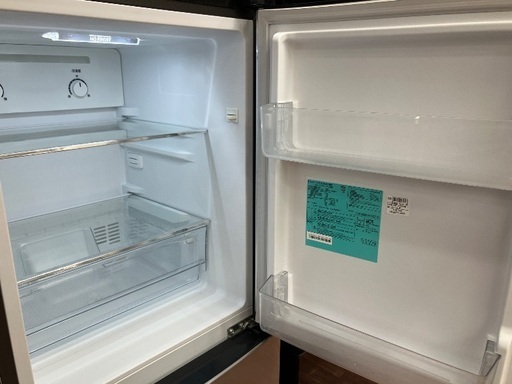 Haier 2ドア冷蔵庫 JR-XP2NF148F 148L 2022年製　ヘコミ有