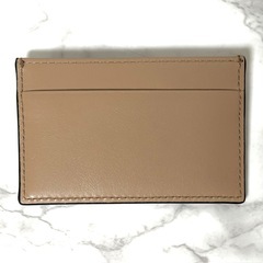 【未使用品】JIMMY CHOO ジミーチュウ カードケース ベージュ系 付属品完備の画像