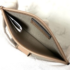 【未使用品】JIMMY CHOO ジミーチュウ カードケース ベージュ系 付属品完備の画像