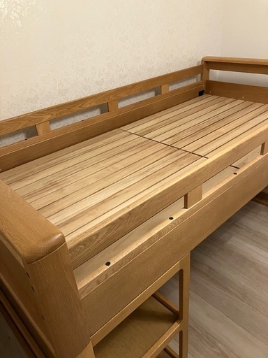 値下げしました！　浜本工芸　ロフトベッド　ナチュラル