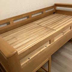 値下げしました！　浜本工芸　ロフトベッド　ナチュラルの画像