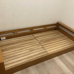 値下げしました！　浜本工芸　ロフトベッド　ナチュラルの画像
