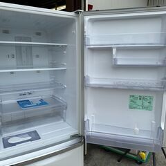 【動作保証あり】MITSUBISHI ミツビシ 2017年 MR-C37A-W 370L 3ドア 冷凍冷蔵庫 自動製氷【管理KRR787】の画像