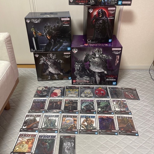 ベルセルク　一番くじ　フィギュアコンプリート