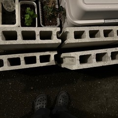 ブロック　コンクリート　8個　の画像