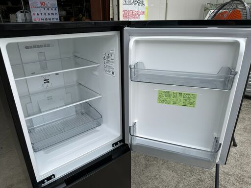 動作保証あり】SHARP シャープ 2022年 SJ-D15H-H 152L 2ドア 冷凍