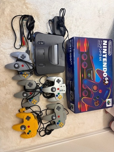 Nintendo64セット10/1616まで取引で6000円