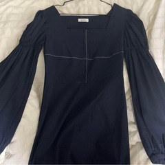 【完売商品】UNSPOKENランタンスリーブワンピースの画像