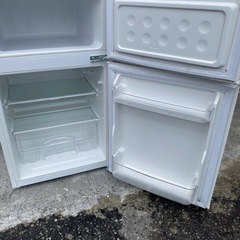 90L 冷蔵庫　2ドアの画像