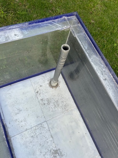 中古　アクリル水槽　1200×450×450
