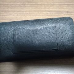 ☆日曜日までの限定出品☆COACHラウンドファスナー長財布　ブラック中古の画像