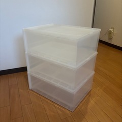 ポリプロピレン 収納ケース 小(無印良品)の画像