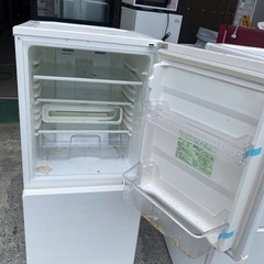 NO B563🌈福岡市内配送設置無料✨🌈ユーイング(U-ING) 2ドア電気冷凍冷蔵庫 110リットル UR-F110F(W)の画像