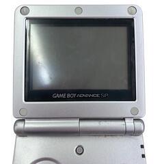 186000 現状品 Nintendo 任天堂 ニンテンドウ ゲームボーイアドバンス SP AGS-001  シルバー [0000000001751]の画像