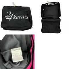 186000 24Karats　セットアップ　★美品★ ブラック　ピンク ベロア レディース [0000000001752]の画像