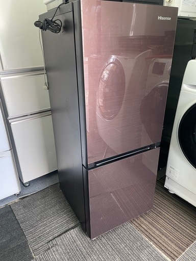 北九州市内配送無料　保証付き ハイセンス/Hisense 2ドア 冷蔵庫 154L HR-G1501