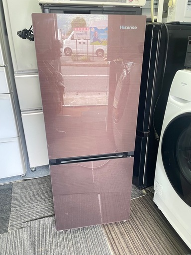 北九州市内配送無料　保証付き ハイセンス/Hisense 2ドア 冷蔵庫 154L HR-G1501