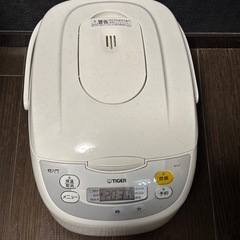 【美品】タイガー魔法瓶(TIGER) 炊飯器 1升 マイコンの画像