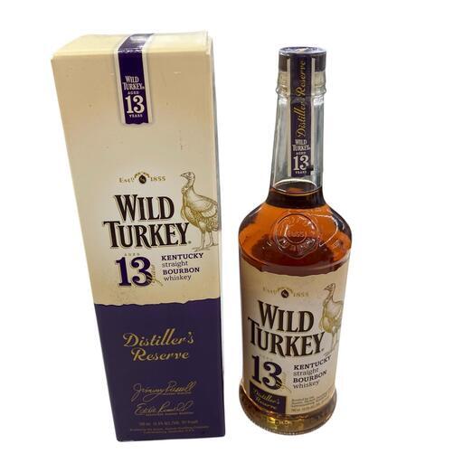 186000 WILD　TURKEY　ワイルドターキー　13年　ウイスキー [250213HM080174]