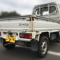 期間限定‼️アクティトラック4WD四駆エアコン　車検付　軽トラ　旧車　レトロ　の画像