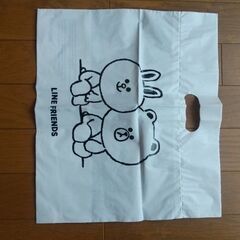 ラインフレンズのショッピング袋の画像