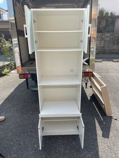 配送可能 食器棚 キッチンボード レンジ台 家具 収納家具 キッチン収納