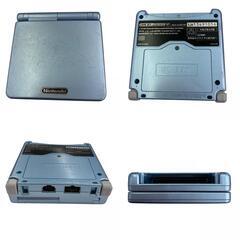 186000 現状品 Nintendo 任天堂 ニンテンドウ ゲームボーイアドバンス SP AGS-001  ブルー　パールブルー [0000000001756]の画像