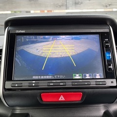 安心の総額表示！車検満たん★ホンダN-BOXカスタム禁煙車バックモニター電動スライドドアBluetoothナビTVステアリングスイッチetc純正アルミホイールの画像