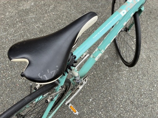 BIANCHI ビアンキ ローマ2 ROMAⅡ クロスバイク 水色 イタリア製 8速ギア SHIMANO