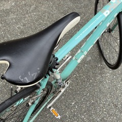 BIANCHI ビアンキ ローマ2 ROMAⅡ クロスバイク 水色 イタリア製 8速ギア SHIMANOの画像