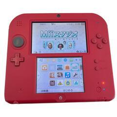 186000 現状品 Nintendo 任天堂 ニンテンドウ Nintendo 2DS  FTR-001  レッド [0000000001761]の画像