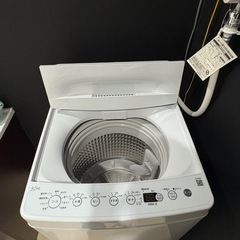 4.5リットル洗濯機コジマ電気ほぼ新品の画像