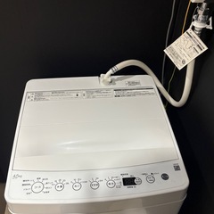 4.5リットル洗濯機コジマ電気ほぼ新品の画像