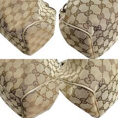 グッチ 211944 トートバッグ ベージュ  GUCCI スーキーバッグ GGキャンバスの画像