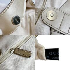 グッチ 211944 トートバッグ ベージュ  GUCCI スーキーバッグ GGキャンバスの画像