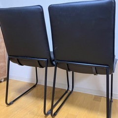 イス　2脚セットの画像