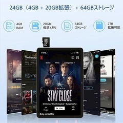 Android 16 タブレット 大画面アンドロイド タブレット 10インチの画像