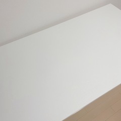 【美品】テーブル パソコンデスク リモートワーク テレワーク ホワイト の画像