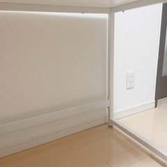 【美品】テーブル パソコンデスク リモートワーク テレワーク ホワイト の画像