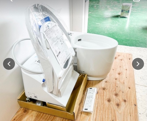 ＜LIXIL＞プレアスLSタイプ　リトイレ（型番：YBC-CL10HU ＆ DT-CL114AHU/BW1）【未使用品】建材