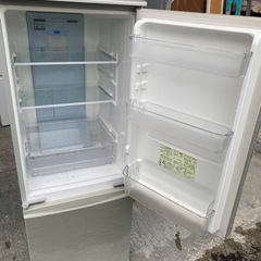 NO B570🌈福岡市内配送設置無料✨🌈【プラズマクラスター搭載】トップフリーザー167L冷蔵庫 ゴールド系 SJ-PD17T-Nの画像