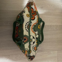 取引中^_ 台形トートバッグ 北欧花柄 マルチの画像