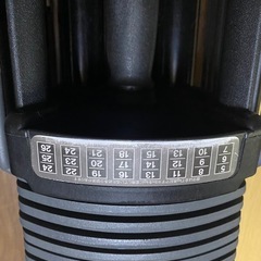 可変式ダンベル26kg×2
の画像
