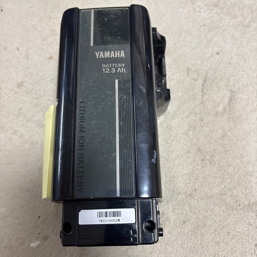YAMAHA(ヤマハ)リチウムイオンバッテリー12.3Ah Black